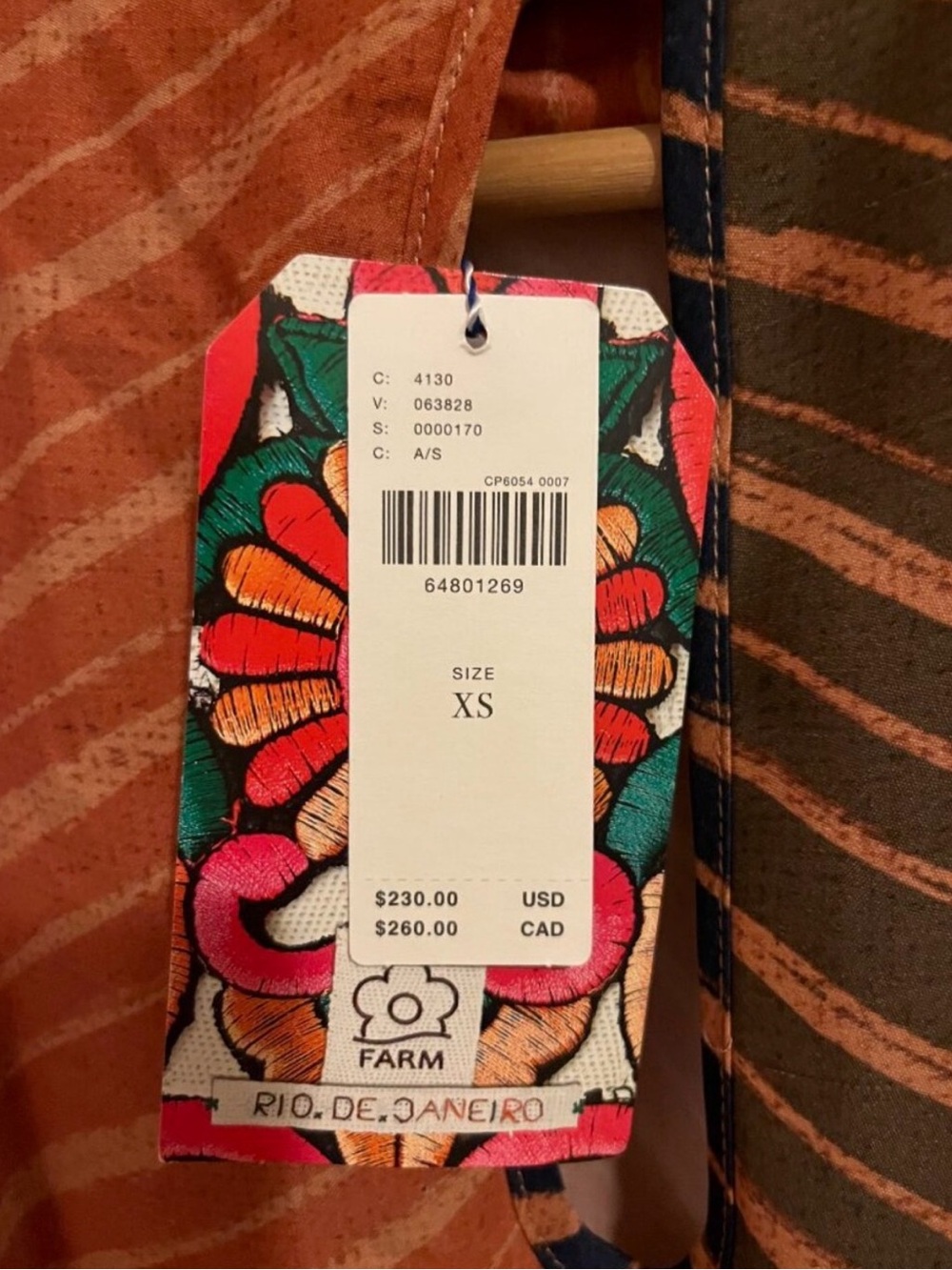 NWT FARM RIO HALTER MAXI DRESS - Picture 5 of 5